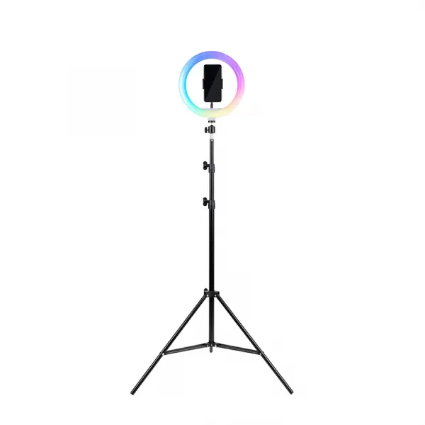 Набір 2в1 Трипод для смартфону + світлодіодне RGB кільце HAVIT HV-ST7026