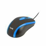 Дротова миша HAVIT HV-MS753 USB Black/Blue (1000 DPI, 3 кл) - Зображення 3
