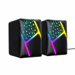 Стерео колонки HAVIT HV-SK763 USB RGB Black - Зображення 4