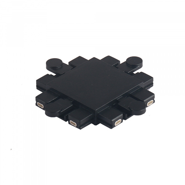 З'єднувач для магнітного шинопровода VIDEX VL-TRMS-FC05B Хрестовий