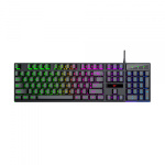 Мембранна ігрова клавіатура дротова HAVIT HV-KB101L RGB Black - Зображення 3