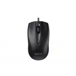Дротова миша HAVIT HV-MS871 USB Black (1200 DPI, 3 кл)
