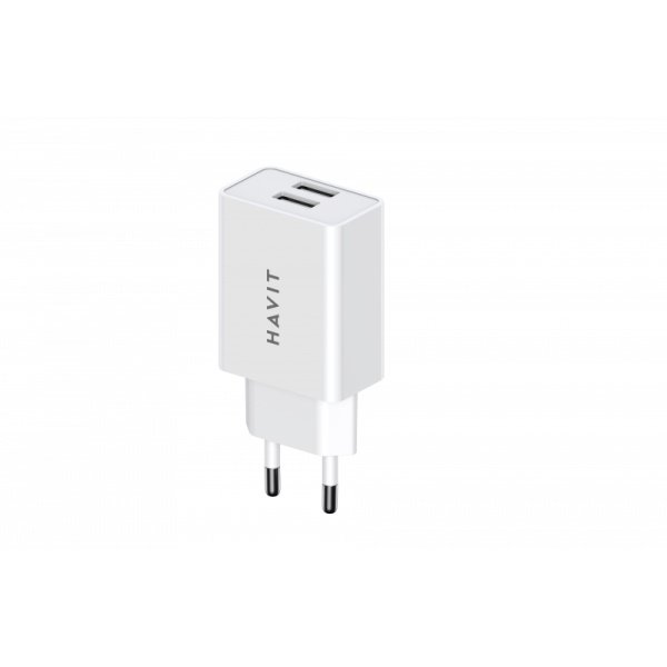 Зарядний пристрій HAVIT HV-UC003B 2USB White