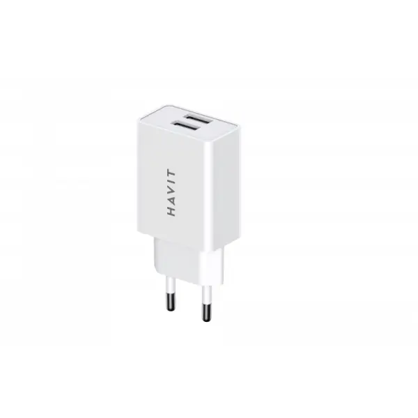 Зарядний пристрій HAVIT HV-UC003B 2USB White
