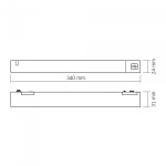 Блок живлення для магнітних трекових систем VIDEX 200W VL-TRMS-P200B Зовнішній - Зображення 2