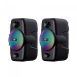 Стерео колонки ігрові HAVIT HV-SK213 USB RGB Black - Зображення 3