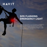 Багатофункціональний ліхтар для кемпінгу HAVIT HV-S006 3W 300Lm - Зображення 7