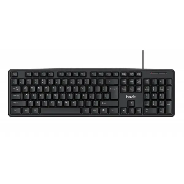 Дротова клавіатура HAVIT HV-KB271 USB Black