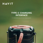 Багатофункціональний ліхтар для кемпінгу HAVIT HV-S006 3W 300Lm - Зображення 9
