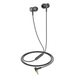 Вакуумні навушники з мікрофоном HAVIT HV-E303P Black