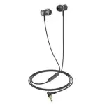Вакуумні навушники з мікрофоном HAVIT HV-E303P Black