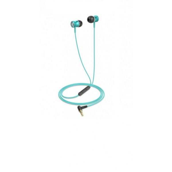 Вакуумні навушники з мікрофоном HAVIT HV-E303P Blue