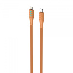 Кабель USB-C - Lightning HAVIT HV-CB6255 PD27W 1м з LED індикатором Orange