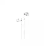 Вакуумні навушники з мікрофоном HAVIT HV-E306P White