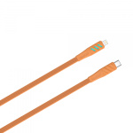 Кабель USB-C - Lightning HAVIT HV-CB6255 PD27W 1м з LED індикатором Orange - Зображення 4