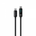 Кабель Type-C to Type-C HAVIT HV-CB6247 PD100W 5A 2м з LED екраном - Зображення 4