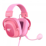 Ігрові навушники з мікрофоном HAVIT HV-H2002D Pink - Зображення 2