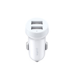 Автомобільний зарядний пристрій HAVIT HV-CC2008 2USB White - Зображення 2