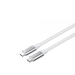 Кабель USB-C to USB-C HAVIT HV-CB6290 PD100W 5A 1м White - Зображення 4