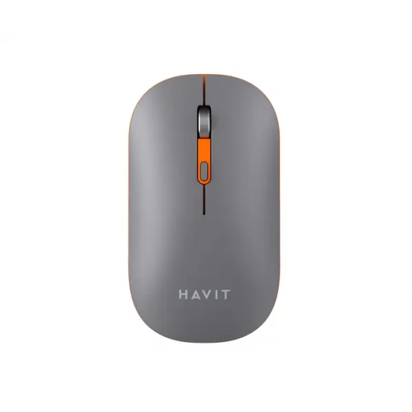 Бездротова миша дворежимна HAVIT HV-MS60WB Gray (2.4GHz + BT5.1)