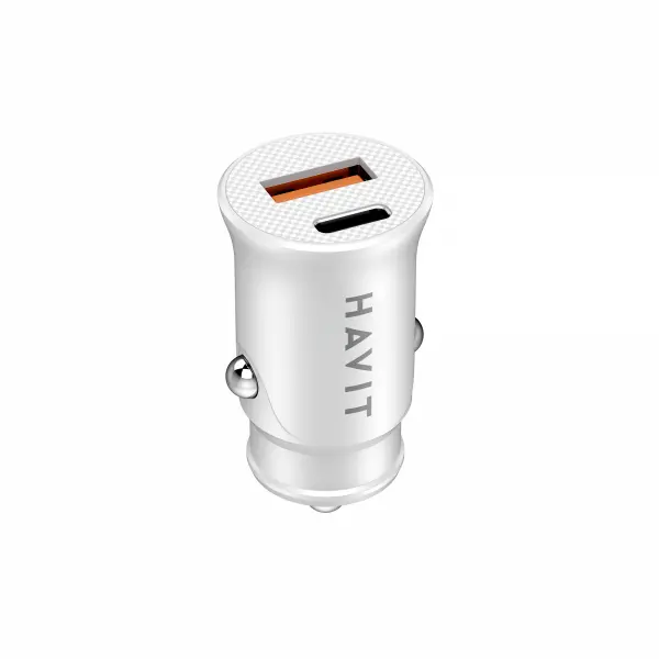 Автомобільний зарядний пристрій HAVIT HV-CC2022 20W USB+USB-C