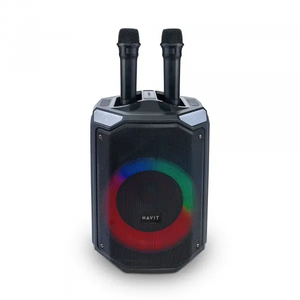 Портативна колонка HAVIT HV-SQ143BT 40W RGB Black
