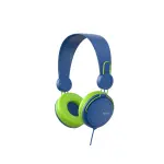 Навушники дротові накладні HAVIT HV-H2198D Blue/Green з мікрофоном - Зображення 2
