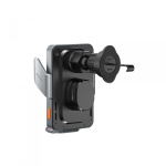 Автотримач з бездротовою зарядкою HAVIT W3033 15W Black/Silver - Зображення 5