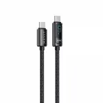 Кабель Type-C to Type-C HAVIT HV-CB6247 PD100W 5A 2м з LED екраном - Зображення 2