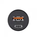 Автомобільний зарядний пристрій HAVIT HV-CC2022 20W USB+USB-C Black - Зображення 3