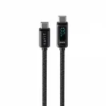 Кабель Type-C to Type-C HAVIT HV-CB6247 PD100W 5A 2м з LED екраном - Зображення 3
