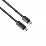 Кабель Type-C to Type-C HAVIT HV-CB6247 PD100W 5A 2м з LED екраном - Зображення 5