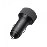 Автомобільний зарядний пристрій HAVIT HV-CC2014 60W 2xUSB-C Black - Зображення 5