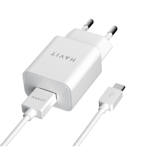 Зарядний пристрій HAVIT HV-ST113 USB з кабелем Type-C