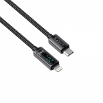 Кабель Type-C - Lightning HAVIT HV-CB6246 PD20W 1.2м з LED екраном - Зображення 5