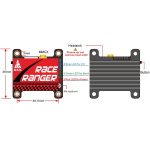 Відеопередавач AKK Race Ranger 5.8GHz 200-1600mW - Зображення 8