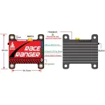 Відеопередавач AKK Race Ranger 5.8GHz 200-1600mW - Зображення 8