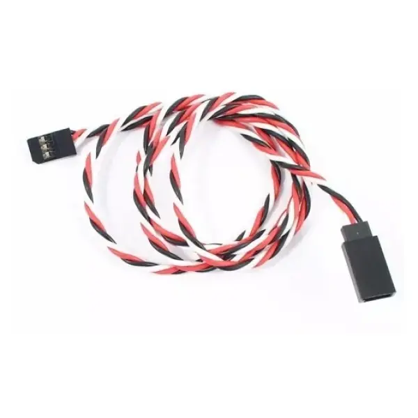 Подовжувач 22AWG для сервоприводів Futaba скручений (90 см)