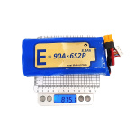 Акумуляторна батарея для дрона 6S2P Energy Life 8400мАг 90A Moliсel 21700-P42A Li-Ion (горизонтальне складання) - Зображення 3