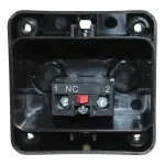 Пост кнопковий XB2-J174 "СТОП" 1NC червона, гриб "STOP" з фіксацією обертовий TNSy - Зображення 4