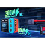 Зарядний пристрій універсальний SkyRC B6neo 80W/200W без блоку живлення (SK-100198) - Зображення 7