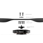 Мотор T-Motor Antigravity MN7005 KV230 6S для коптерів - Зображення 7