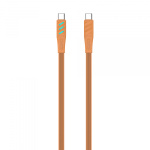 Кабель USB-C to USB-C HAVIT HV-CB6254 PD60W 3A 1м з LED індикатором Orange - Зображення 2