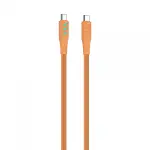 Кабель USB-C to USB-C HAVIT HV-CB6254 PD60W 3A 1м з LED індикатором Orange - Зображення 3