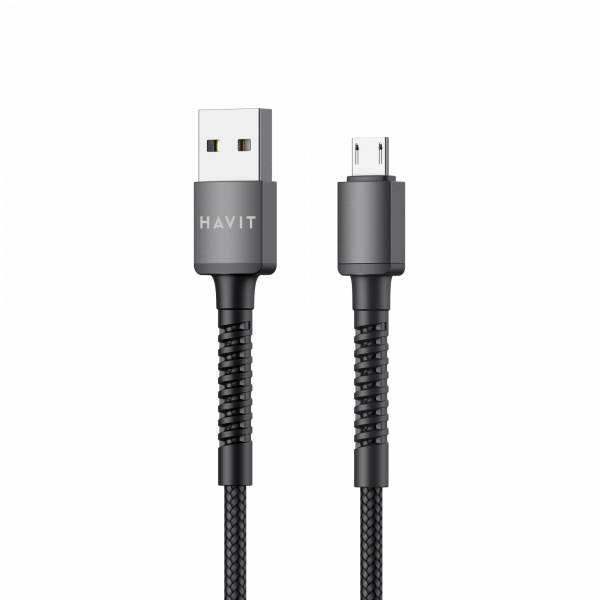 Кабель Micro USB HAVIT HV-CB6195 2.1A 1м