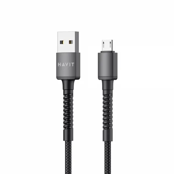 Кабель Micro USB HAVIT HV-CB6195 2.1A 1м