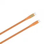 Кабель USB-C to USB-C HAVIT HV-CB6254 PD60W 3A 1м з LED індикатором Orange - Зображення 4