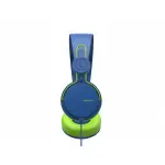 Навушники дротові накладні HAVIT HV-H2198D Blue/Green з мікрофоном - Зображення 5
