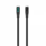 Кабель Type-C to Type-C HAVIT HV-CB6254 PD60W 3A 1м з LED індикатором Black - Зображення 2