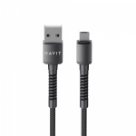 Кабель Micro USB HAVIT HV-CB6195 2.1A 1м - Зображення 3